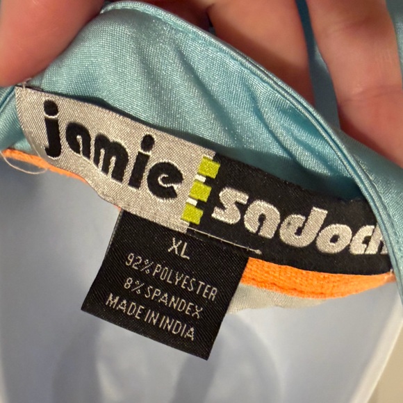 Jamie Sadock Golf Sleeveless Oasis Cyber Top size XL - Picture 9 of 9